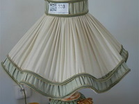 Lampedaire met stoffen kap - afbeelding 1 van  3