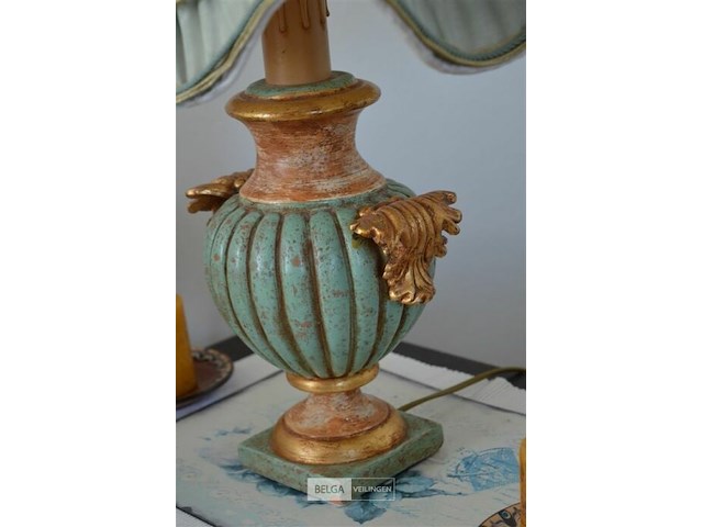 Lampedaire met stoffen kap - afbeelding 2 van  3