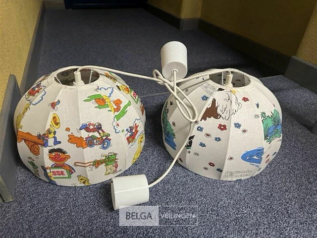 Lampenkappen voor kinderkamer (2x) - afbeelding 3 van  3