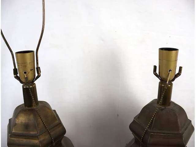 Lampenvoet messing (x2) - afbeelding 3 van  3