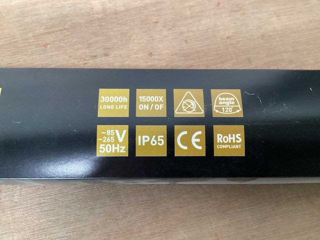 Lampino 36w led armatuur 120 cm (20x) - afbeelding 4 van  5