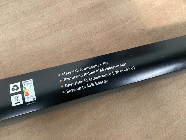 Lampino 36w led armatuur 120 cm (5x) - afbeelding 3 van  5