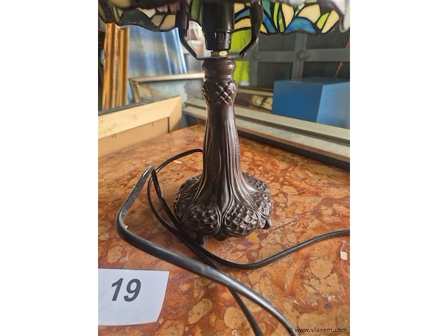 Lampje kap loodglas - afbeelding 3 van  3