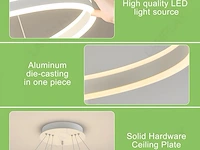 Lamplay ronde led moderne hanglamp - afbeelding 2 van  4