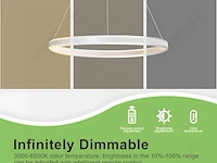 Lamplay ronde led moderne hanglamp - afbeelding 3 van  4