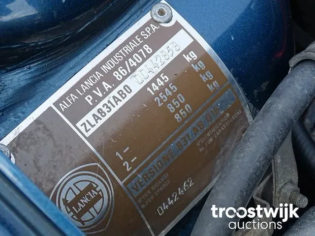 Lancia delta gt i.e. 'green' - afbeelding 50 van  60