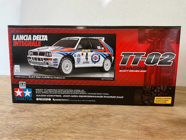 Lancia delta integrale rc modellering - afbeelding 2 van  3