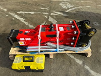 Lancini - 2025 - hm500 - hydraulische hamer - afbeelding 3 van  10