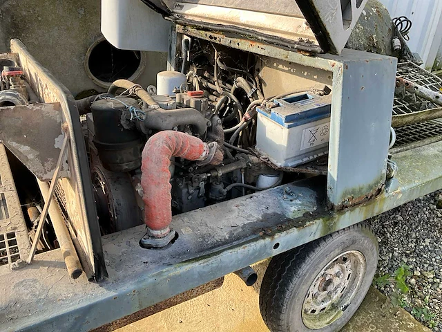 Lancy mixjet ph9p cementverspreider lombardini motor - afbeelding 18 van  18