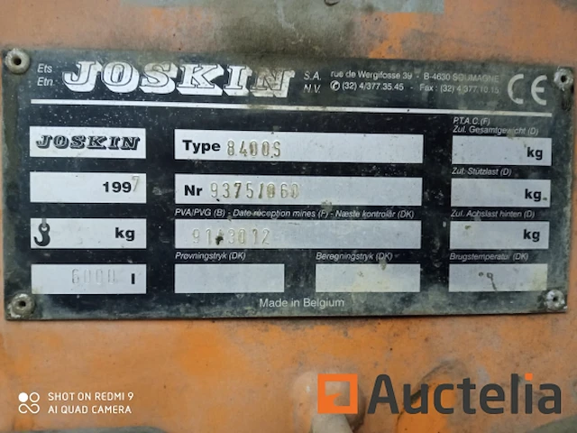 Land- en bosbouw joskin hydrocleaner - afbeelding 5 van  5