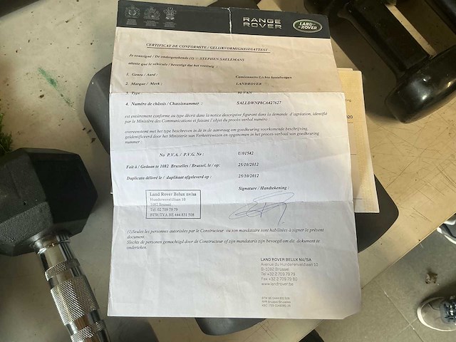 Land rover 90 van lichte vracht - afbeelding 48 van  52