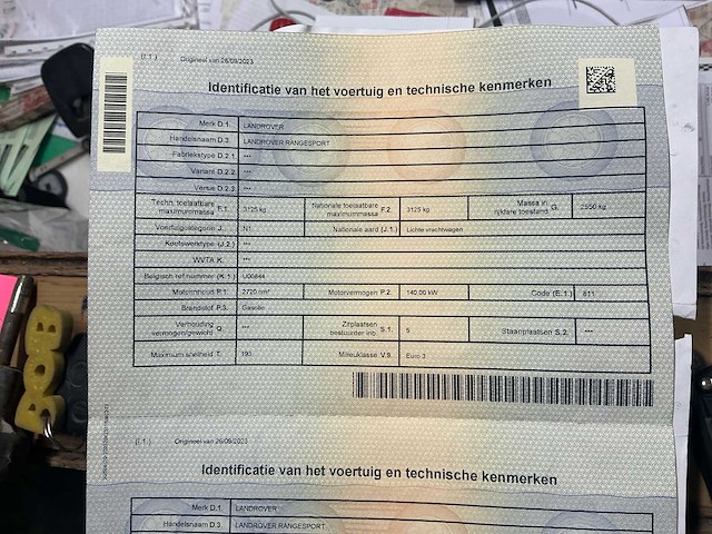 Land rover range rover sport hse (schadewagen!) bedrijfswagen - afbeelding 29 van  39