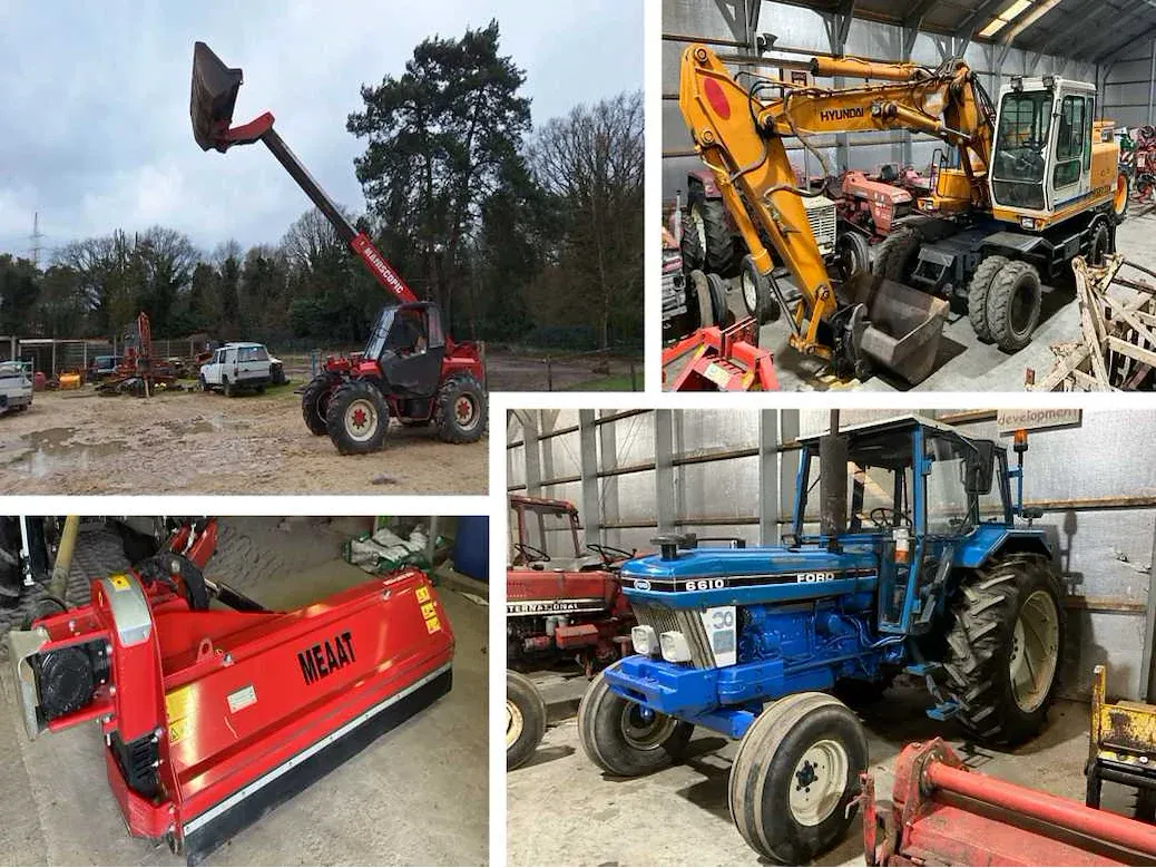 Landbouw- en grondverzetmachines - belgië - 04/03/2024