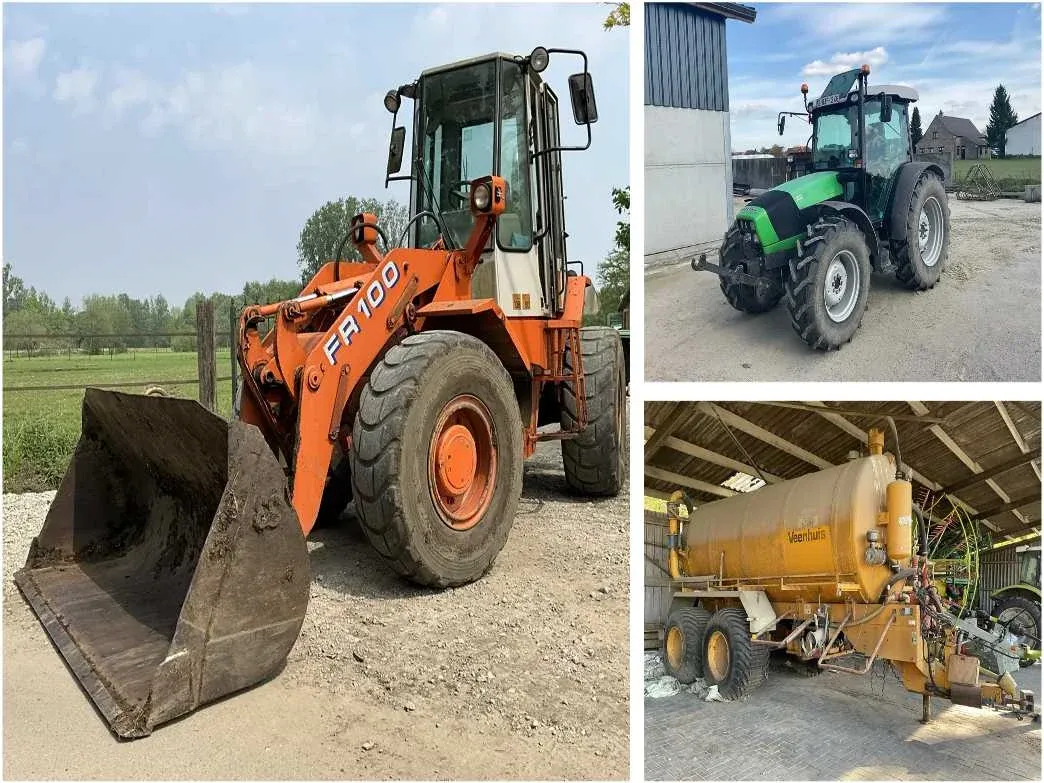 Landbouw- en grondverzetmachines - belgië - 13/05/2024