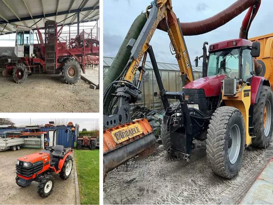 Landbouw- en grondverzetmachines - belgië - 18/03/2024