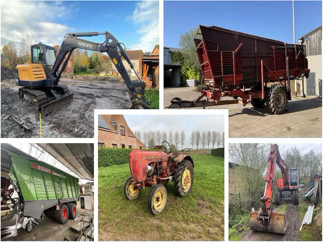 Landbouw- en grondverzetmachines - belgië - 22/04/2024