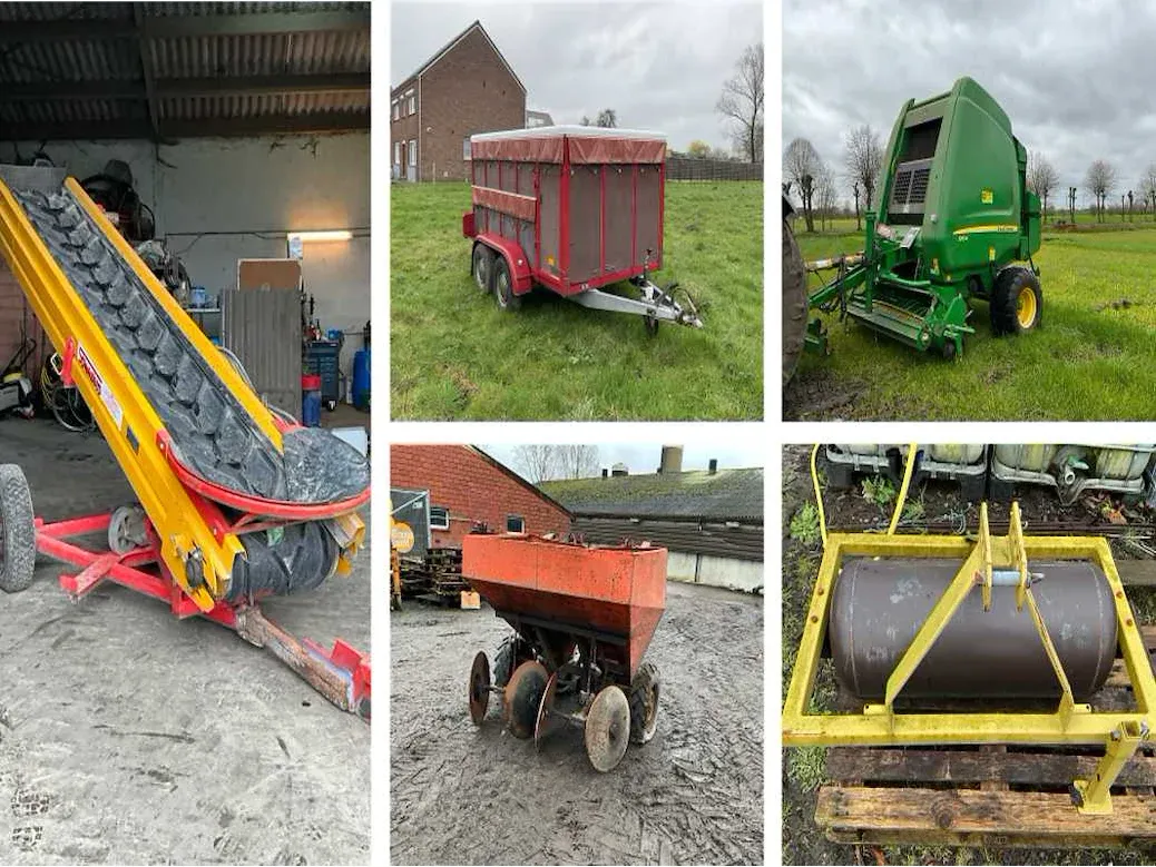 Landbouw- en grondverzetmachines - belgië - 25/03/2024