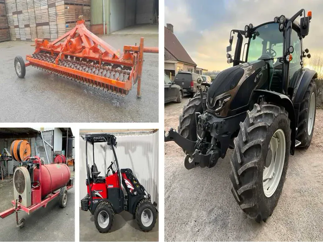 Landbouw- en grondverzetmachines - belgië - 26/02/2024