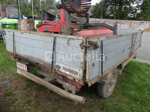 Landbouwaanhanger 1 as merk en model onbekend - afbeelding 3 van  7