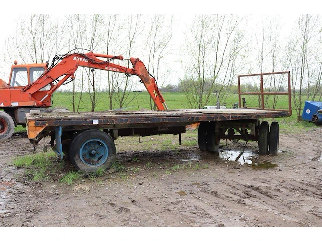 Landbouwaanhanger zelfbouw 1989 - afbeelding 1 van  1