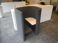Lande - uno - privacy booth - overige kantoorinventaris - afbeelding 1 van  7