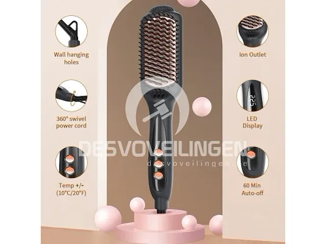 Landot stijltang borstel - afbeelding 4 van  5