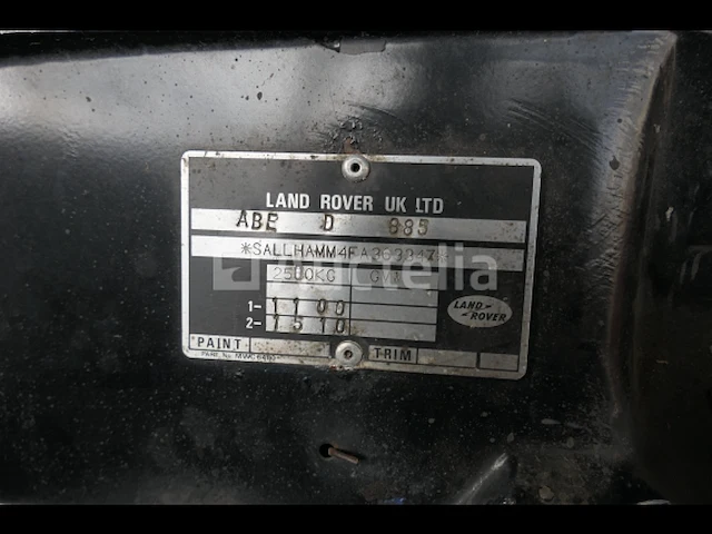 Landrover rrlt-p bestelwagen (1989-213.651 km-vin:sallhamm4fa363347) - afbeelding 29 van  30