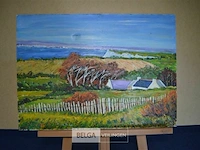Landschap aan de kust - afbeelding 1 van  1