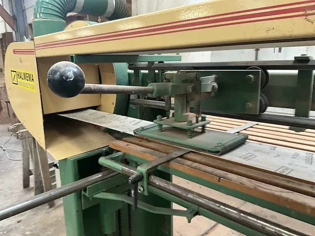 Langbandschuurmachine get. vangroenenweghe b2500 - afbeelding 5 van  18