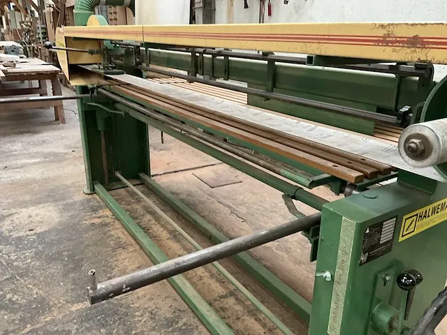 Langbandschuurmachine get. vangroenenweghe b2500 - afbeelding 12 van  18