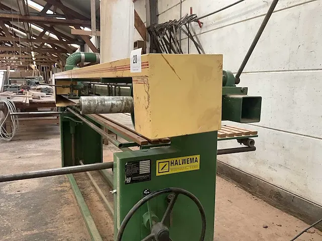 Langbandschuurmachine get. vangroenenweghe b2500 - afbeelding 16 van  18