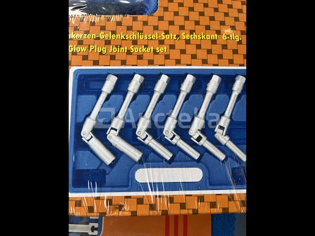 Lange bougiesleutel set - afbeelding 1 van  3