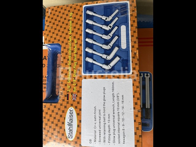 Lange bougiesleutel set - afbeelding 3 van  3