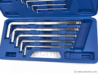 Lange inbusset 10 delig - afbeelding 2 van  3
