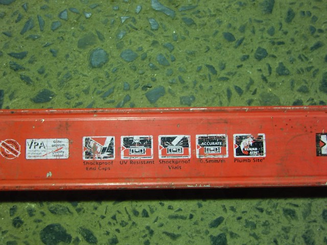 Lange waterpas kapro - afbeelding 2 van  3