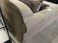 Lange zetel met kussens / ligsofa - afbeelding 2 van  5