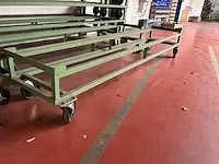 Langmateriaal container transportkarren - afbeelding 3 van  5