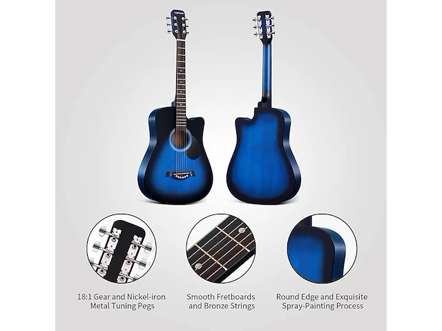 Lankro akoestische gitaar - afbeelding 2 van  3