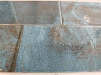 L'antic colonial fiji blue glans wandtegel 10x20 cm 29,76 m² - afbeelding 5 van  14