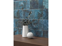 L'antic colonial fiji blue glans wandtegel 10x20 cm 29,76 m² - afbeelding 11 van  14