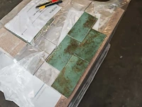 L'antic colonial fiji green glans wandtegel 10x20 cm 27,32 m² - afbeelding 4 van  14