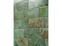 L'antic colonial fiji green glans wandtegel 10x20 cm 27,32 m² - afbeelding 10 van  14