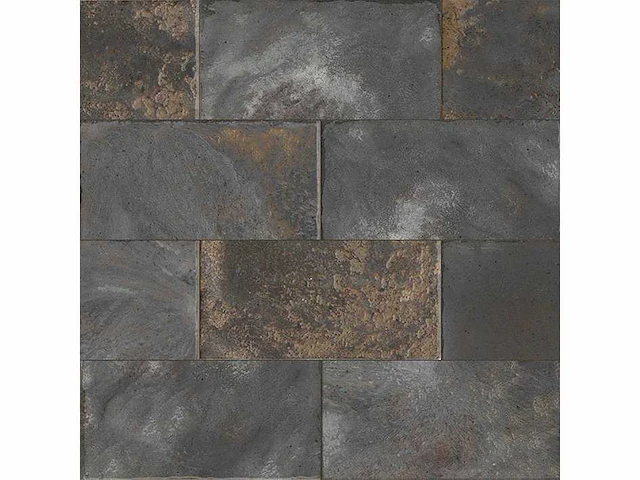 L'antic colonial fiji grey glans wandtegel 10x20 cm 28,8 m² - afbeelding 4 van  9