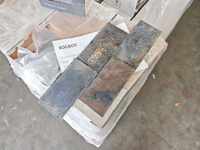 L'antic colonial fiji grey glans wandtegel 10x20 cm 28,8 m² - afbeelding 9 van  9