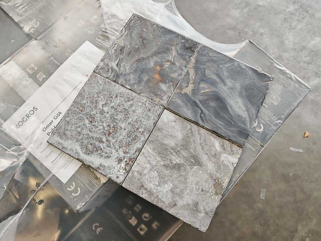 L'antic colonial fiji grey glans wandtegel 20x20 cm 44,8 m² - afbeelding 3 van  6