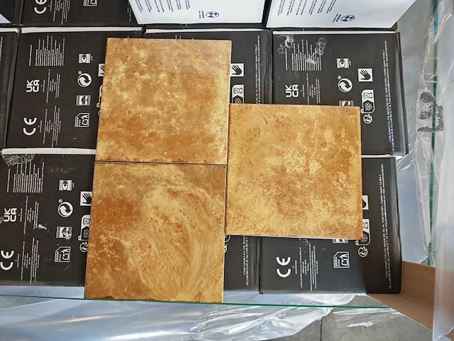 L'antic colonial fiji ocher glans wandtegel 20x20 cm 23,76 m² - afbeelding 1 van  7