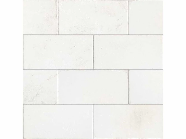 L'antic colonial fiji white glans wandtegel 10x20 cm 29,76 m² - afbeelding 1 van  1