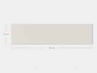 L'antic colonial ibiza grey mat wandtegel 10x40 cm 41 m² - afbeelding 3 van  3