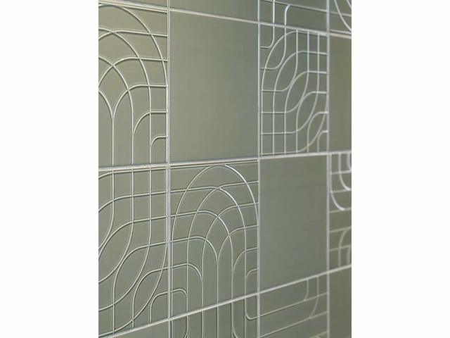 L'antic colonial metropolitan deco moss glans wandtegel 20x20 cm 23,76 m² - afbeelding 2 van  6