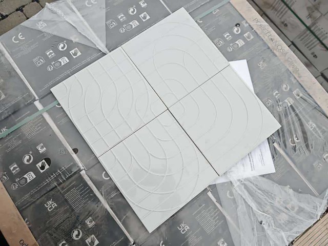 L'antic colonial metropolitan deco seagreen glans wandtegel 20x20 cm 25,84 m² - afbeelding 4 van  8